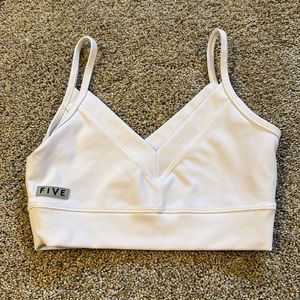Five Dancewear white top size youth XL